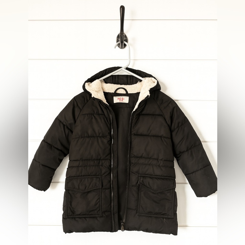 Il Gufo Black Size 8 Puffer Coat Jacket
